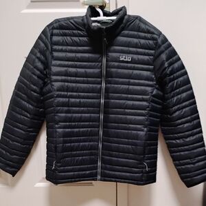 Stio Charcoal Quilted Jacket